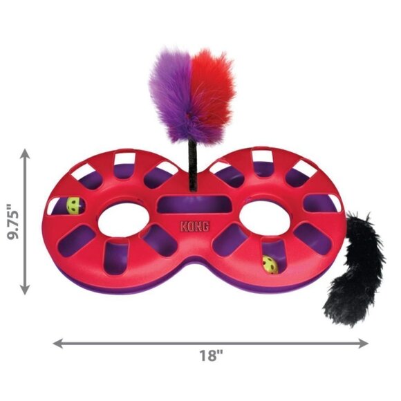 🐾KONG Feline Track Toy w/ Feather & Rattles - Picture 10 of 10